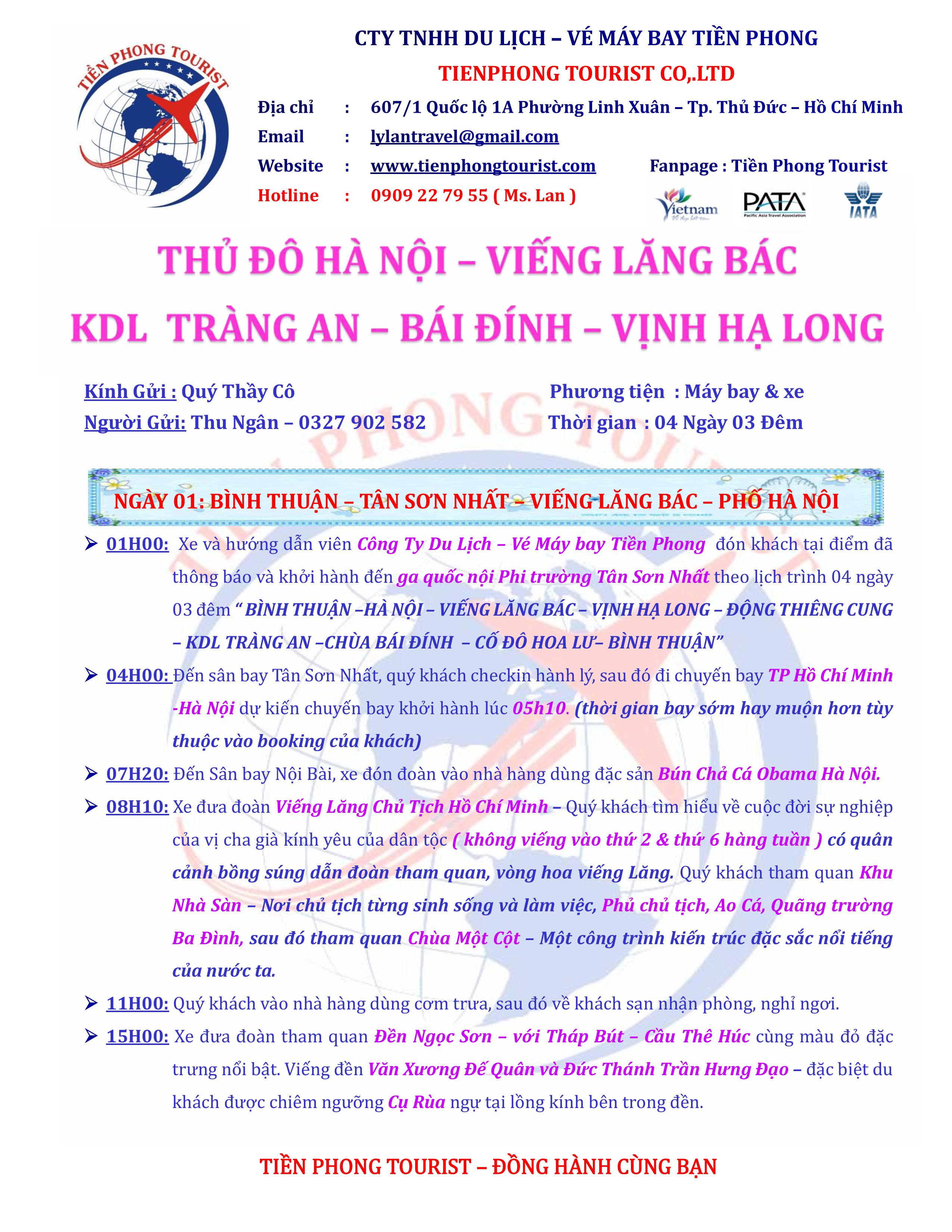 HÀ NÔI - HẠ LONG - NINH BINH. 4N3D. C1 HÀ HUY TẬP. 2025-hình ảnh-0